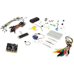 WHADDA Micro:bit Starter Kit WPK701, Lernset für Einsteiger in Programmierung und Elektronik