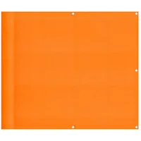 vidaXL Balkon-Sichtschutz Orange 90x700 cm 100% Polyester-Oxford