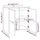 vidaXL Sideboard Räuchereiche 70x41x75 cm Holzwerkstoff