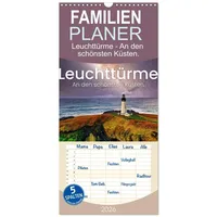 Calvendo Familienplaner 2026 - Leuchttürme - An den schönsten