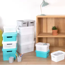 Curver Aufbewahrungsbox INFINITY 56 x 39 x 27 cm 1-tlg. weiß