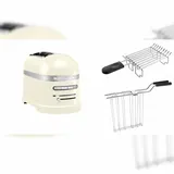 KitchenAid Artisan Toaster 5KMT2204 inkl. Brötchenaufsatz crème