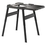 Ninja Grillgestell höhenverstellbar schwarz