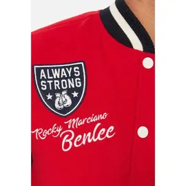BENLEE Rocky Marciano Herren College Jacke Newark Red/Navy/Ecru S Benlee - / S