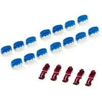 genisys 15 Kabel Verbinder + 5 Anschlussklemmen kompatibel für Herkules ® Wiper Runner S SH XH - Original 3M
