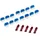 genisys 15 Kabel Verbinder + 5 Anschlussklemmen kompatibel für Herkules ® Wiper Runner S SH XH - Original 3M