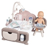 smoby Baby Nurse Cocoon Puppen-Spielzimmer 3-in-1 mit Puppe