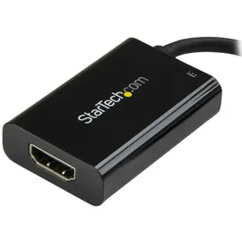 Startech StarTech.com USB-C auf HDMI Adapter mit USB Stromversorgung - USB Typ C zu HDMI Konverter für Computer mit USB C - 4K 60Hz