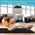 Costway 240 x 120 x 5 cm Weichbodenmatte, Gymnastikmatte Yogamatte mit 2 Tragegriffe, Turnmatte, Klappmatte, Fitnessm... - Schwarz
