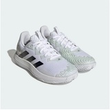 adidas Herren Solematch Control M Clay Shoes-Low (Non Football), FTWR White/Core Black/Matte Silver, 45 1/3 EU - 45 1/3 EU