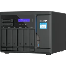 QNAP TS-855X Leergehäuse Schwarz