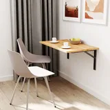 mikon 70x50 | Wandklapptisch Klapptisch Wandtisch Küchentisch Schreibtisch Kindertisch | Gold Craft