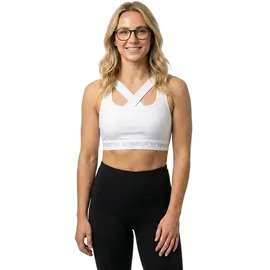Under Armour Crossback Mid Bra White S