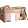 Vipack Spielbett 90 x 200 cm Eiche geölt braun beige