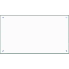 vidaXL Küchenrückwand Transparent 90×50 cm Hartglas