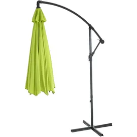 Mendler Acerra Ø 300 cm grün-lemon inkl. Ständer