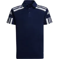 Adidas HC6274 SQ21 Polo Y Polo Shirt Unisex Team Navy Blue/White Größe 1314