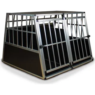 Merschbrock Trade Hundetransportbox XL fürs Auto, Reisebox, Hundebox, Käfig, Transportbox