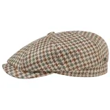 Stetson Flat Cap (1-St) Schirmmütze mit Schirm, Made in Germany beige 55 cm