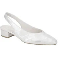 Gabor Damen, Slingpumps, Frauen Absatzschuhe,Ausgehschuhe,Abendschuhe,Court Shoes,Slingback,knöchelriemchen,Heels,Ice (bezogen),38 EU / 5 UK