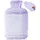 luxuskollektion Wärmflasche 2L Auslaufsicher Naturkautschuk Kängurutasche Violett