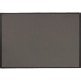 DEKOWE Teppichboden DEKOWE "Naturino RipsS2 Spezial", grau (anthrazit), B:300cm H:8mm L:400cm, Kunstfaser, Teppiche, Flachgewebe, meliert, Sisal-Optik, In- und Outdoor geeignet