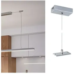 Linion Zubehör Seilabhängung  Chrom matt 1,5m