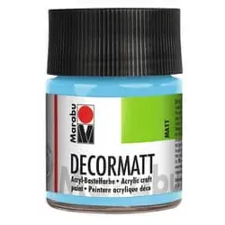 MARABU Decormatt Acryl hellblau 1401 05 090 50ml