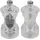 Peugeot Bistro Salz-/ Pfeffermühle 10 cm Silber/Transparent