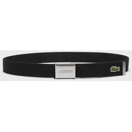 Lacoste Gürtel Polyester schwarz 90