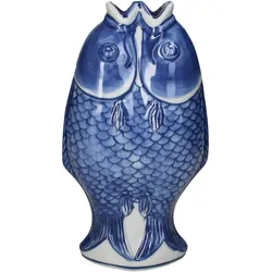 Vase FISHES - blau