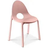 2er-Set Infiniti Stuhl Drop Kunststoff Rosa Rose