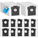 nixoot 12 Stück Staubbeutel für L10s Ultra Gen 2/Gen 3/X30/X40/X50 Ultra/L10s Pro/L40/L50/Aqua10/Matrix 10 Ultra/Mova E30 Ultra/P50/P10/E40