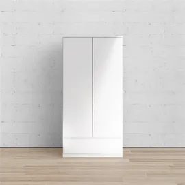 INOSIGN Drehtürenschrank Naia 98,9 x 200,6 x 50 cm Weiß