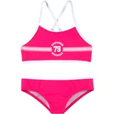 KangaROOS Bustier-Bikini »Sporty«, mit sportlichem Frontdruck