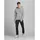 JACK & JONES Basic Reißverschlusspullover Light Grey Melange / Regular Fit XL