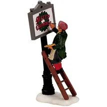 Lemax Sign Painter Weihnachtsdorf Figur