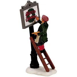 Lemax Sign Painter Weihnachtsdorf Figur