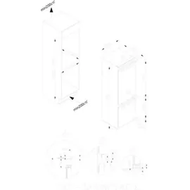 Amica EKGCX 387 955 Einbau-Kühlgefrierkombination (237 l, 1769 mm hoch)