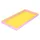 G-C Deko Tablett Neo zweifarbig gelb/rosa