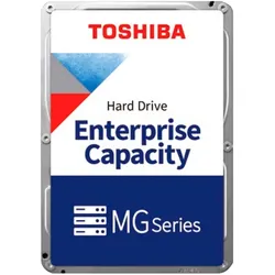 TOSHIBA interne HDD-Festplatte "Enterprise Capacity MG 20TB", schwarz (silber, schwarz), 20 TB, Festplatten