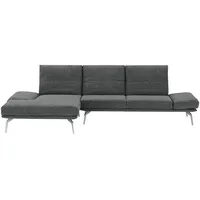 KOINOR Ecksofa  Fendo , schwarz , Maße (cm): B: 314 H: 93 T: 159.0