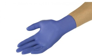 Ansell Microflex® 93-823 Nitrilhandschuhe, Schutzhandschuhe verringern Hautreizungsrisiken bei empfindlichen Händen, 1 Packung = 100 Stück, Größe: 9,5-10
