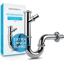 Bächlein Röhrensiphon Silber