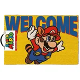 Super Mario - Fußmatte Welcome - Bunt