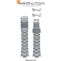 Hamilton - Digital Band-set Edelstahl H695.915.103 - silber