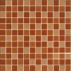 Premium Mosaic Glasmosaik beige 30x30 cm glanz MOS25MIX8