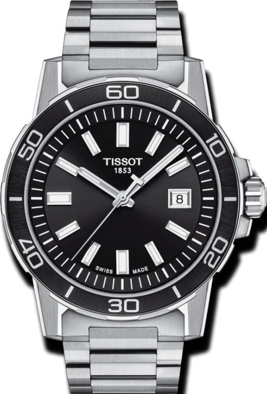 Tissot T-Sport Gent T125.610.11.051.00 - schwarz,silber - 44mm