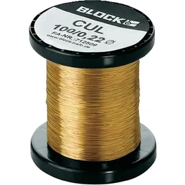 Block Kupferlackdraht Außen-Durchmesser (ohne Isolierlack): 2 mm, 17 m, 0.50 kg
