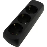 Trendline Trend Line Unitec Steckdosenleiste 3-fach ohne Kabel Steckdosenleiste, Ohne Kabel schwarz